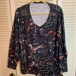 Enchanted Woodland Long Sleeve Top